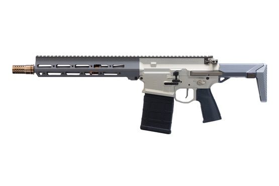 Q 8.6BLK BOOMBOX Short Barreled Rifle includes a 20-round SR-15 magazine